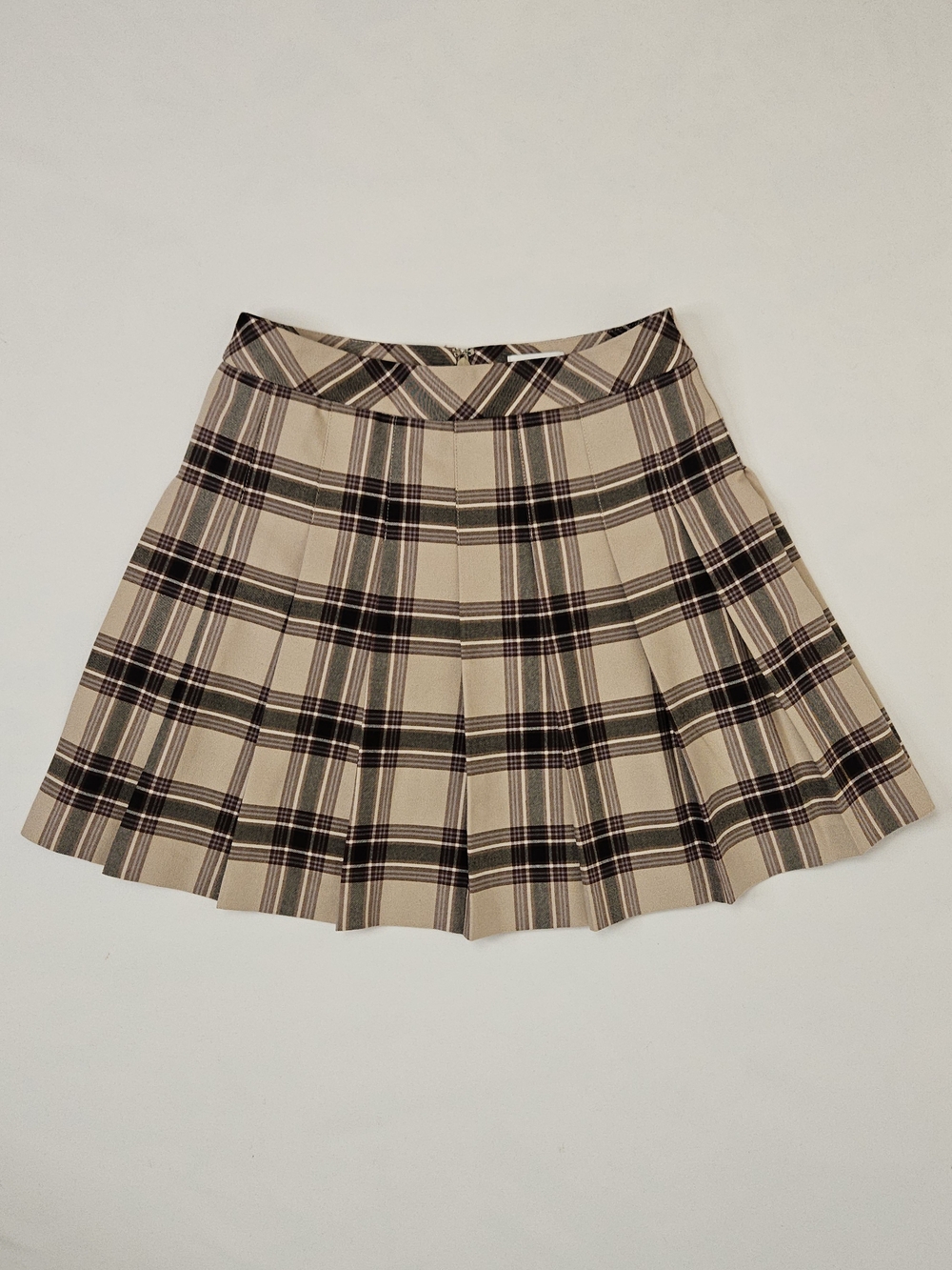 Sunday Best Plaid Pleated Mini Skirt Size 2